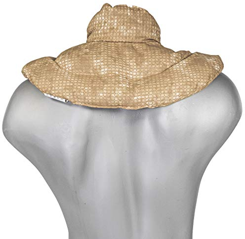 Giraffenland Neck Pillow batik-gold rapeseeds | Heat Pad. Warming Neck Cushion, Neck Warmer