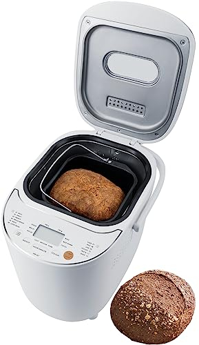 Steba panera para delicioso pan casero, molde extraíble con revestimiento antiadherente, tapa con ventana de visualización y gran pantalla con control táctil, BM 3.
