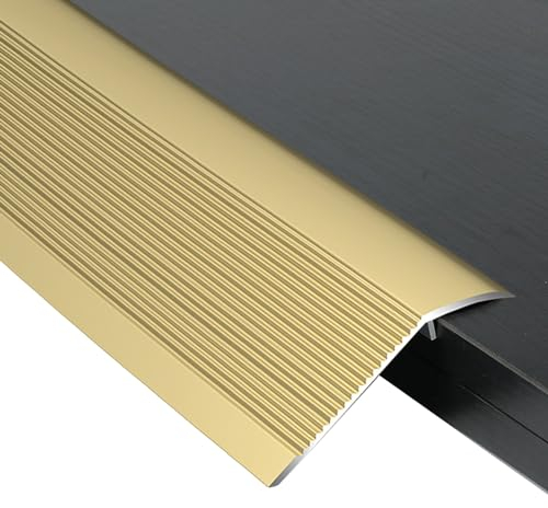 Aluschiene Bodenschiene, Fußböden Abdeckleisten, Schwellenrampe Vorbeugung Von Stürzen, Übergangsprofil Laminat, Höhenausgleich Bis 1.5-4.5cm, Für Teppich Schwellenübergang