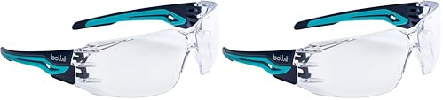 bollé Unisex Bollé Silex Clear Lens Safety Glasses Safety Glasses (pack of 1)