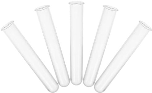 Zerodeko 5pcs Test Tube Cocktail Glass for Ktv Bars and Parties Stylish Drinkware for Cocktails Martini and More Design