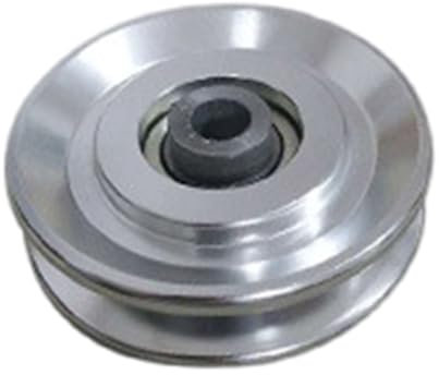 yabaikekeji Aluminium-Riemenscheibe-Rad, Ersatzgewicht, Universal-Riemenscheibe, Kugellager, Riemenscheibe für Kabelmaschine, Fitnessgeräte