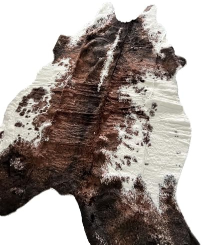 ABOUT YOUR HOME EST 2020 Kuhfell Teppich Kunstfell 180x220cm Fellimitat Waschbar