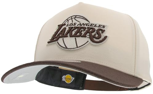 Mitchell & Ness NBA Fashion Basic 2T Pro Snapback Basecap, Creme, Weiß, verstellbar, Herren, Frauen, Kinder, Unisex, Frühling, Sommer, Herbst, Winter