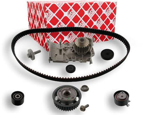 febi bilstein 36444 Zahnriemensatz mit Wasserpumpe, 1 Stück | Kompatibel mit: RENAULT CLIO III, CLIO III Grandtour, FLUENCE, GRAND SCÉNIC II, GRAND SCÉNIC III, LAGUNA II