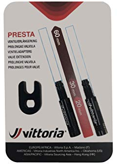 Vittoria Valve Extension 20 mm Blister 2 Pcs. In Alu + Spanner