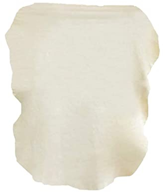 Houson 90*60 cm Pelle di Daino Naturale, Pelle Daino per Auto pelle daino Camoscio in Vera Pelle per Finestra Specchio in Vetro in Auto Moto Cucina Bagno Casa Ufficio