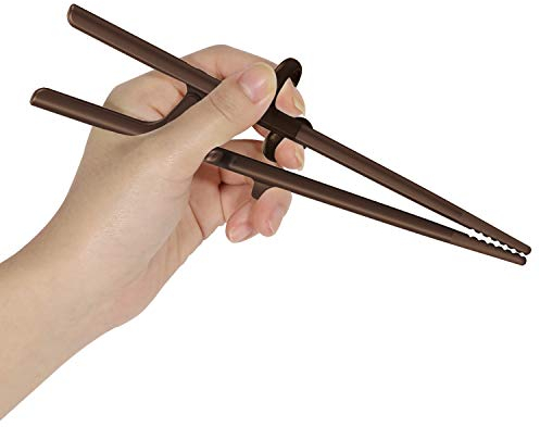 Edison Friends Left Handed Training Chopsticks - Beginner Helper, Brain Trainer, Easy Practice Chopsticks - Made in Korea