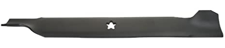 GREENSTAR - Lame Tondeuse - Pour Tondeuse Autoportée AYP/BERNARD/ELECTROLUX/HUSQVARNA - Remplace Origine 127843, 138498, 138971, 531005085 - L.535 mm - Alésage 5 Pointes