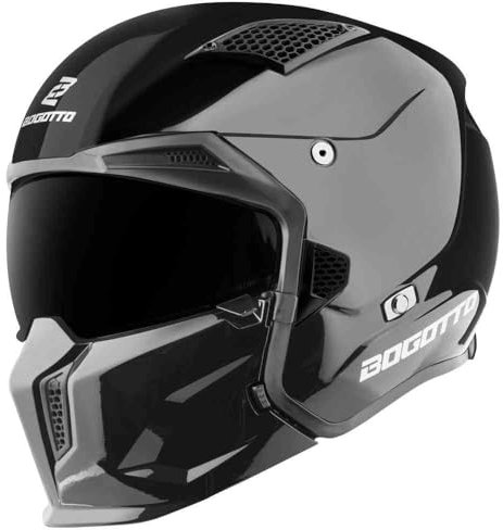 Bogotto Radic Helm, schwarz, XS