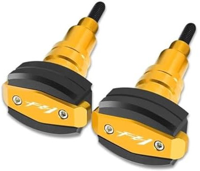 Sturzpads Rahmenschutz Fallschutz Für Yamaha FZ1 FZ-1 FZ 1 CNC Aluminium Motorrad Rahmen Sliders Fallen Schutz Crash Protektoren Motorrad Teile(Yellow)