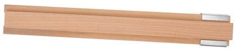 Angoily Schubladenschiene Aus Holz Für Unterflurmontierte Schubladenführung Leichtgängige Schienen Für Kommode Und Schrank Einfache Installation