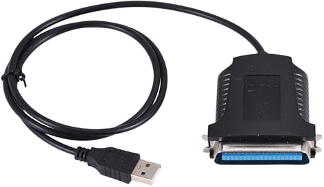 Asyduey USB A Cable de Adaptador de Impresora Centronics de 36 Paralelo