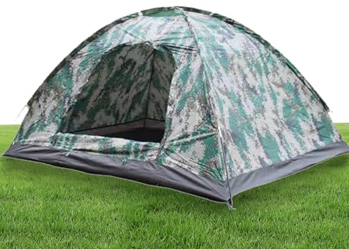Tente 1 personne, tente 1 personne pour camping tentes de randonnée portatives à une seule couche pour dormir, facile à tente, équipement de plein air, camping, voyage, sac à dos, pique-nique