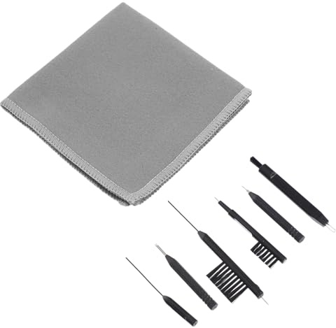 IWOWHERO 7 pezzi Spazzole Pulizia per Apparecchi Acustici con in Accessori per e Pulizia degli Ausili Uditivi
