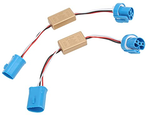 Contrôleur stroboscopique LED LF300B 9007, Module clignotant haute Performance, matériau ABS Durable pour motos et véhicules blindés, 2 pièces