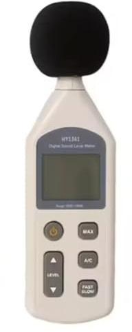 Xnuiasqe Fonometro Digitale HY1361 Misuratore di Rumore Interfaccia USB per Computer per Una Connessione di Precisa e Precisa
