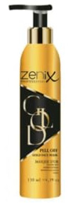 ZENIX PROFESSIONAL PEEL OFF GOLD Face MASK - RENGÖRANDE GULDMASK - 130 ML