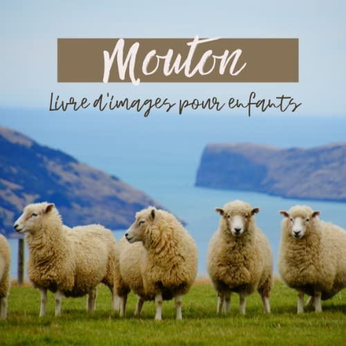 Livre d'images pour enfants - Mouton: Découvrir les Moutons en image - Enfants de 2 à 5 ans