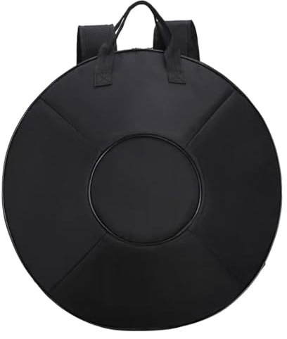 SQSXCKIQ Handpan-Trommeltasche, Handpan-Tasche, Musikinstrumente, Stoßdämpfung, wasserdichter Schutz, professionell, 22 Zoll, mit Griff, Handpan-Hülle, Stahlzungen-Trommeltasche