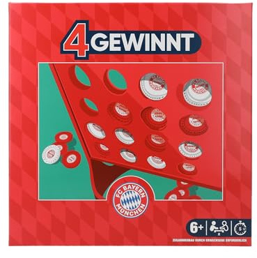 FC Bayern München I 4 Gewinnt I Spiel I Rot I ab 6 Jahren