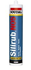 Soudal silicone neutro nero N05 da 300ml