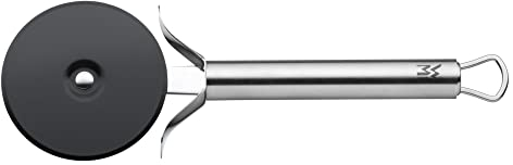 WMF Profi Plus Pizzaschneider 19,8 cm, Teigrad beschichtet, Pizzaroller, Pizza Cutter, Cromargan Edelstahl teilmattiert, spülmaschinengeeignet