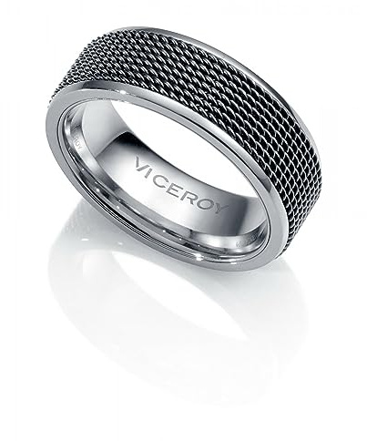 Viceroy Anillo AIR 6140A02400 acero hombre, acero, sin gemas