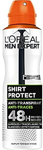 L'Oréal Men Expert Shirt Protect Déodorant Spray Homme 200 ml