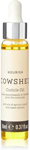 Cowshed Nourish Cuticle Oil 11ml - Hydrating Nail & Cuticle Oil with Apricot, Castor & Sweet Almond Oil - Strengthens, Softens & Conditions Dry Cuticles