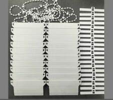 Replacement 89mm (3.5) Vertical Blind Bottom Weights/Chain/Hangers Repair KIT Spare Parts (10)