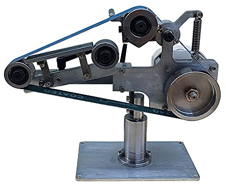 Bandschleifmaschine, Vertikale Horizontale Bürstenlose Bandmaschine Polierer 762x25MM 0.55 kW 30M/S Schärfer Polieren Schleife