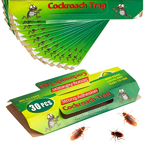 30pezzi Trappole Scarafaggi e Blatte Trappola per Scarafaggi Casa Trappole per Blatte Anti Scarafaggi e blatte da interno