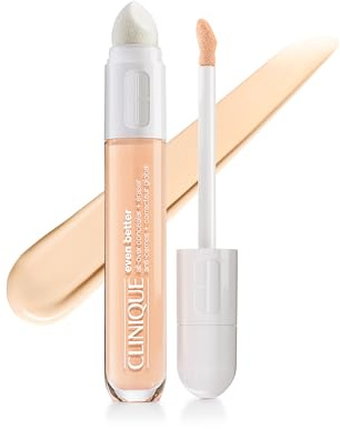 Clinique Even Better All-Over Full Coverage Concealer + Eraser For Dark Circles | Hydrating, Brightening + Depuffing
