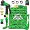 AIGUMI Flexible Hose Pipe,100FT Expandable Hose Pipe Expanding Garden Hose with 8-Function nozzles/Brass Connector/Storage Bag/Hose Set, Garden Hose for Garden, Home, Car Cleaning