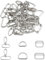 30 Piezas Hebilla Bolso 25mm/32mm, 10 Piezas Hebilla Bolso con Gancho Giratorio, 10 Piezas Anillo en D, 10 Piezas Hebilla Deslizante, Hebillas Metalicas para Manualidades,Tirantes,Reparaciones, Silver