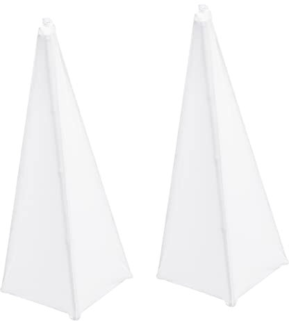 VICASKY 2pcs Speaker Stand Cover Stage Accessory Speaker Stand Protector Shading Cover Isolation