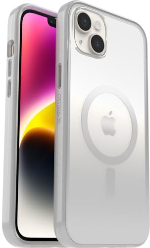OtterBox Clear Case Serie mit MagSafe für iPhone 14 Plus, stoßfest, sturzsicher, Ultra-dünn, schützende dünne Hülle, 2X getestet nach Militärstandard, Gallant | Kompatibel mit MagSafe, stoßdämpfender Schutz, schlankes und leichtes Profil, präzise Ausschnitte