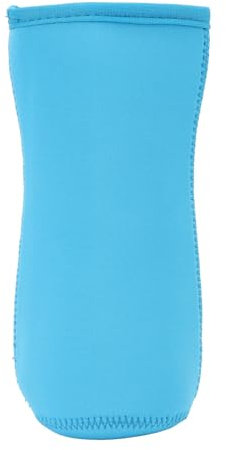 Isolierte Neopren-Flaschenhülle, Schweißabsorbierende Abdeckung für 22oz Kunststoff-Edelstahl-Wasserflasche (Blau)