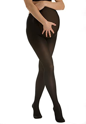 Relaxsan Microfibre 790M (Noir 5/XXL) collant de grossesse de maintien en microfibre 70 Den compression graduée légère
