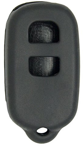 New Silicone Cover Protective Case for Select Toyota 3 Button Remotes - Black
