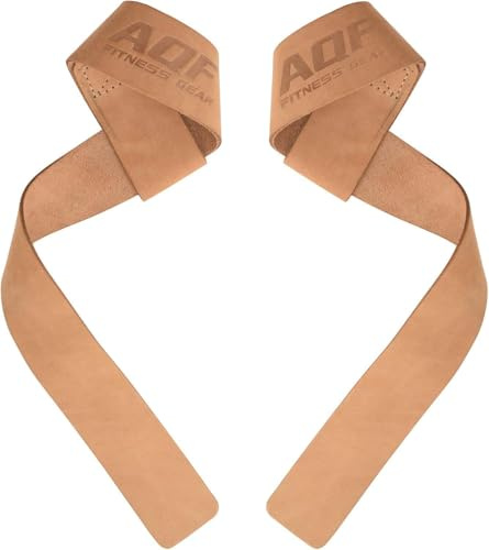 AQF Weight Lifting Straps for Gym, Training Wrist Support Straps Bodybuilding Powerlifting Fitness Webbing Bar Grips