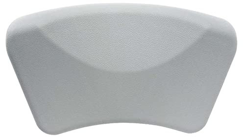 UZIAH Badekissen, Badewannenkissen, Badekissen Für Badewanne, Nacken- Und Rückenstütze, rutschfeste Saugnäpfe, Badewanne, Whirlpool-Kissen,Grau