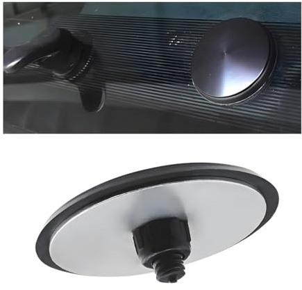JNNJ Blindstopfen Heckwischer, Heck Scheiben Wischer Antenne Abdeckung, Kfz Heckwischerabdeckung, Zierschraube Steckerdeckel Für Heckklappe Wischerarm(46mm)