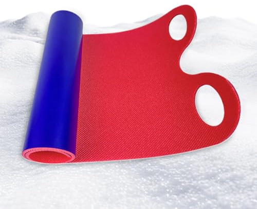 Yidueace Trineo de Nieve | Trineo Plegable,Colchoneta Deslizante Gruesa para Niños y Adultos en Actividades de Invierno Jardín Hierba Snowboard Esquí