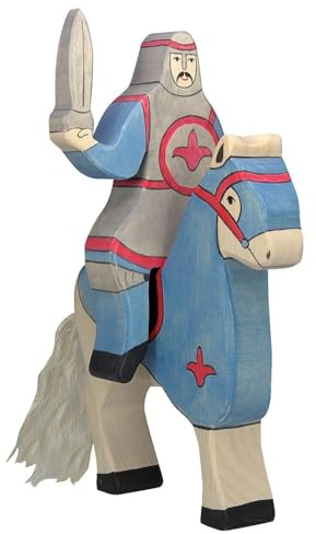 Holztiger Blauer Ritter, reitend (ohne Pferd), 80255