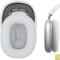 Geekria QuickFit Ersatz-Ohrpolster, kompatibel mit Apple Airpods MAX Kopfhörern, Headset-Ohrpolster, Ohrmuscheln, Reparaturteile (Silber)