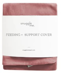Snuggle Me Organic | Feeding Support Cover v2 | Nursing, Bottle Feeding and Bonding Support | Organic Cotton | Gumdrop - Covers fit The New v2 Feeding Pillow