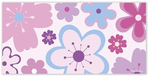 mubusi Tapis Vinyle du Sol Cuisine Salon - Différentes Tailles - (Hippie 100x200 cm)