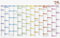 BRUNNEN Plakatkalender DATAline (2025), 1 Seite = 14 Monate